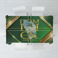 Dominica Independence Day Tablecloth 47 Years Of Freedom - Wonder Print Shop