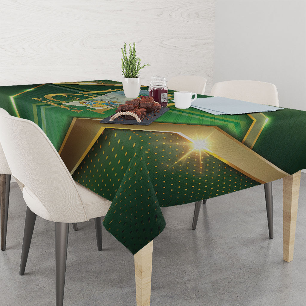 Dominica Independence Day Tablecloth 47 Years Of Freedom - Wonder Print Shop