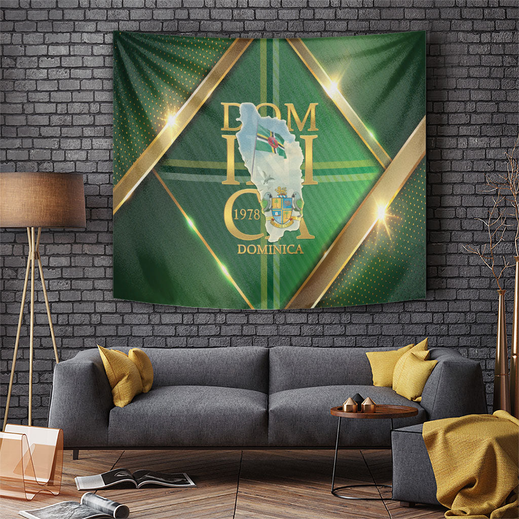 Dominica Independence Day Tapestry 47 Years Of Freedom - Wonder Print Shop