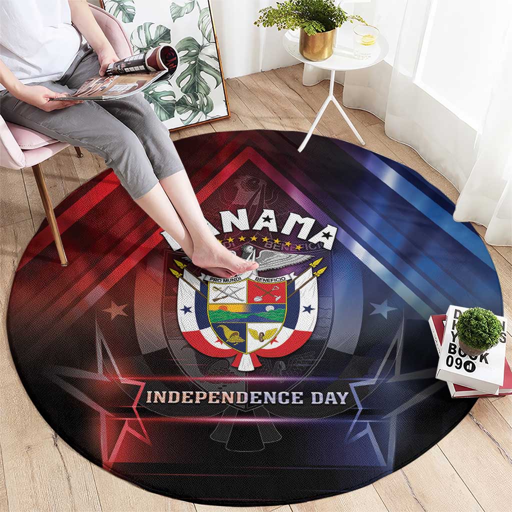 Panama Independence Day Round Carpet Special Style - Wonder Print Shop