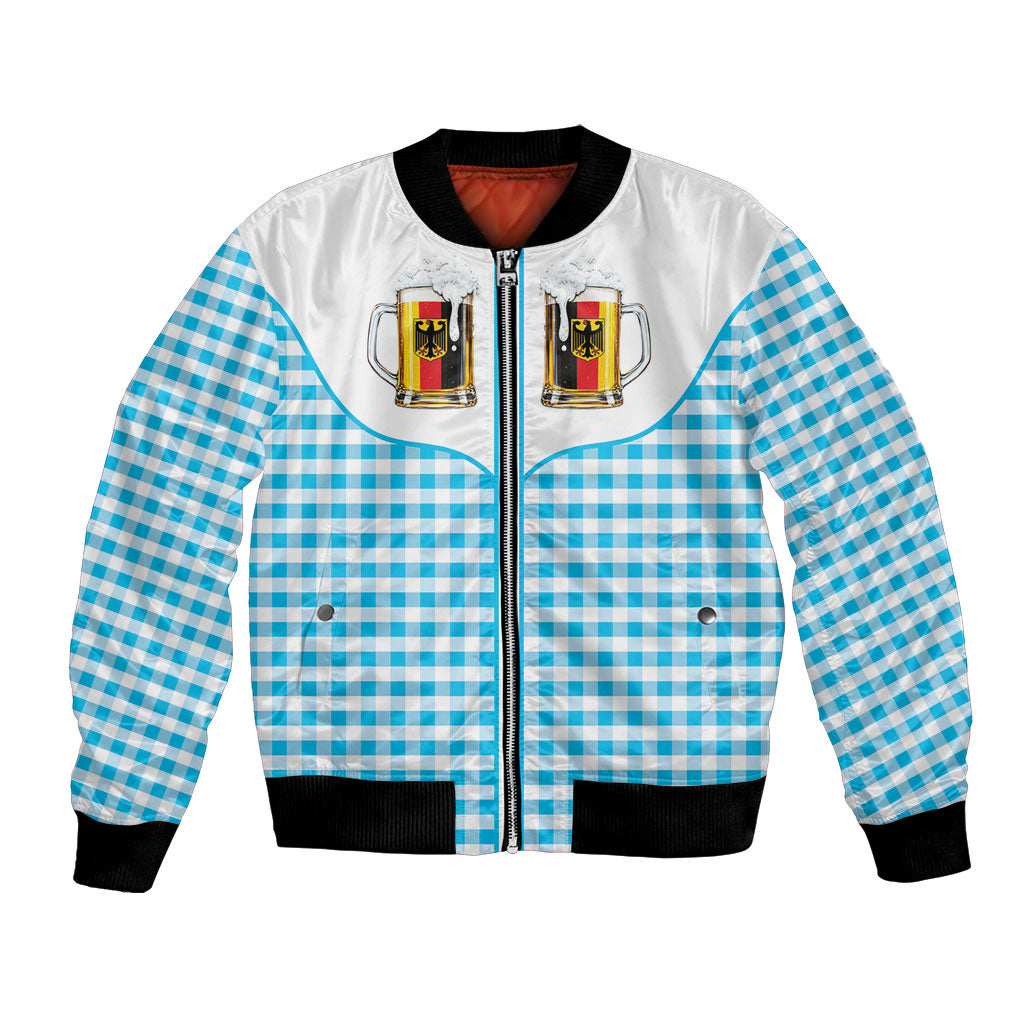 Oktoberfest German Beer Festival Bomber Jacket Country Cowboy Style