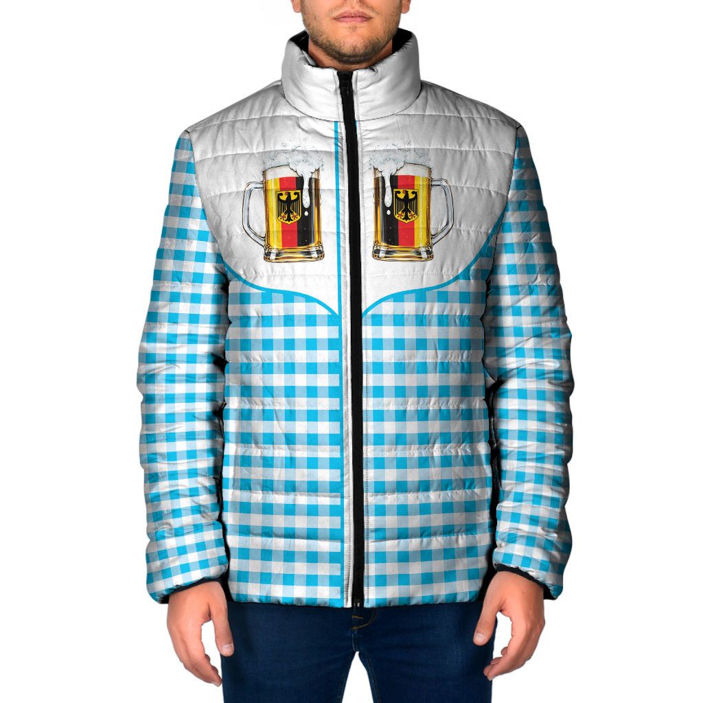 Oktoberfest German Beer Festival Padded Jacket Country Cowboy Style