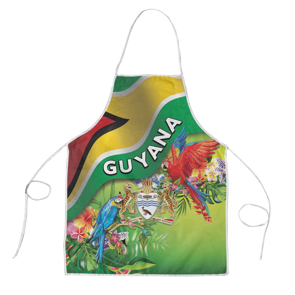 Guyana Republic Day Apron Happy Mashramani Flag Style