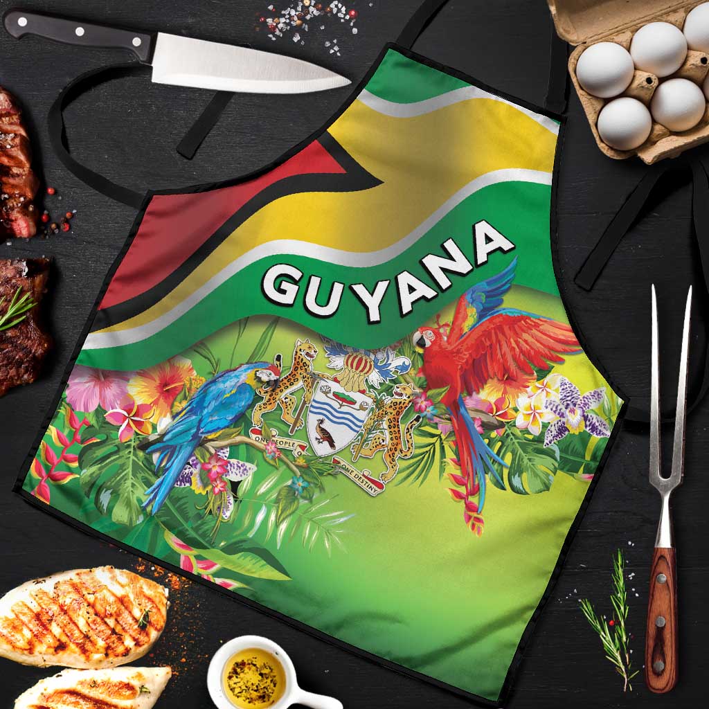 Guyana Republic Day Apron Happy Mashramani Flag Style