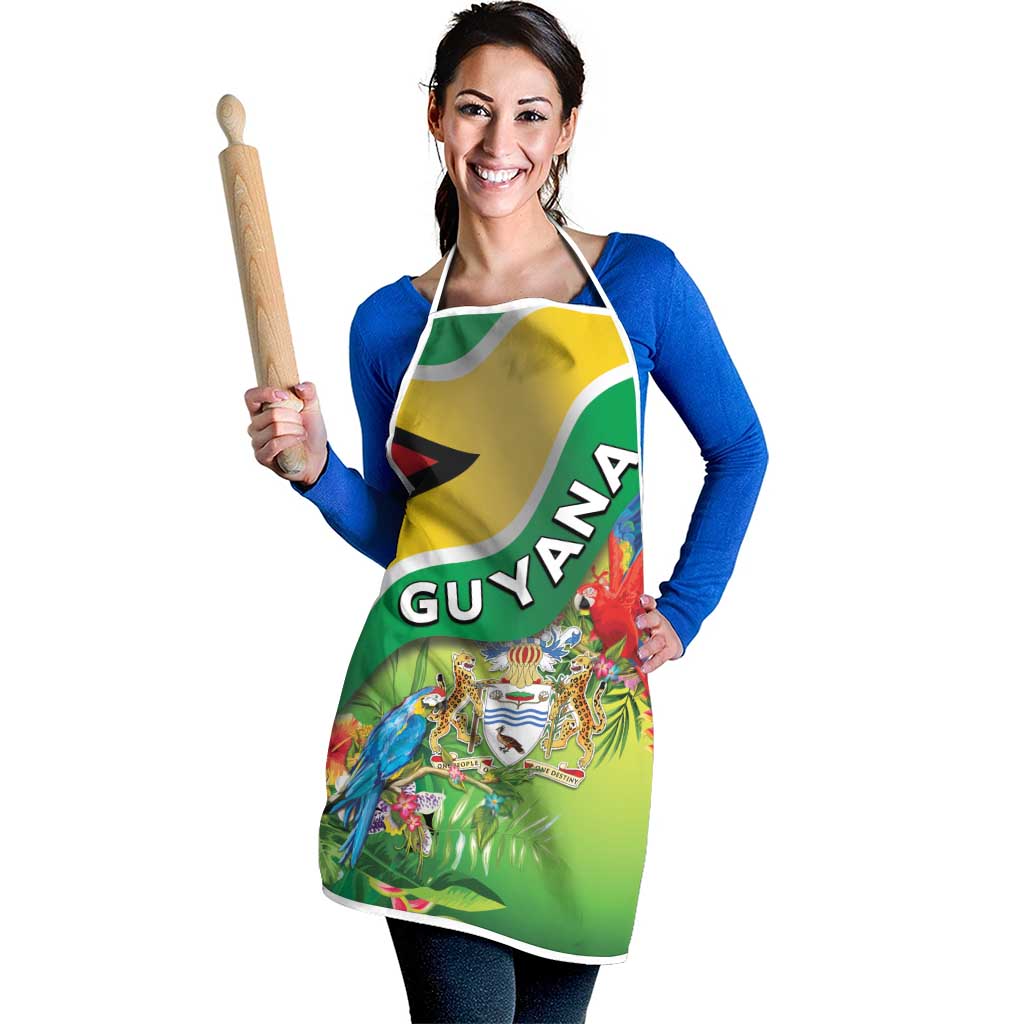Guyana Republic Day Apron Happy Mashramani Flag Style