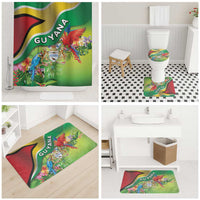 Guyana Republic Day Bathroom Set Happy Mashramani Flag Style