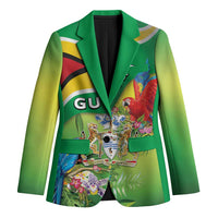 Guyana Republic Day Blazer Happy Mashramani Flag Style