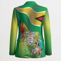 Guyana Republic Day Blazer Happy Mashramani Flag Style