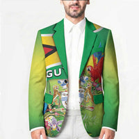 Guyana Republic Day Blazer Happy Mashramani Flag Style