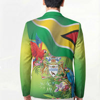 Guyana Republic Day Blazer Happy Mashramani Flag Style