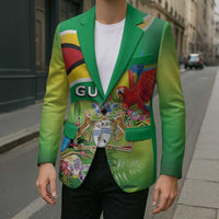 Guyana Republic Day Blazer Happy Mashramani Flag Style