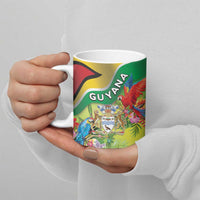 Guyana Republic Day Ceramic Mug Happy Mashramani Flag Style