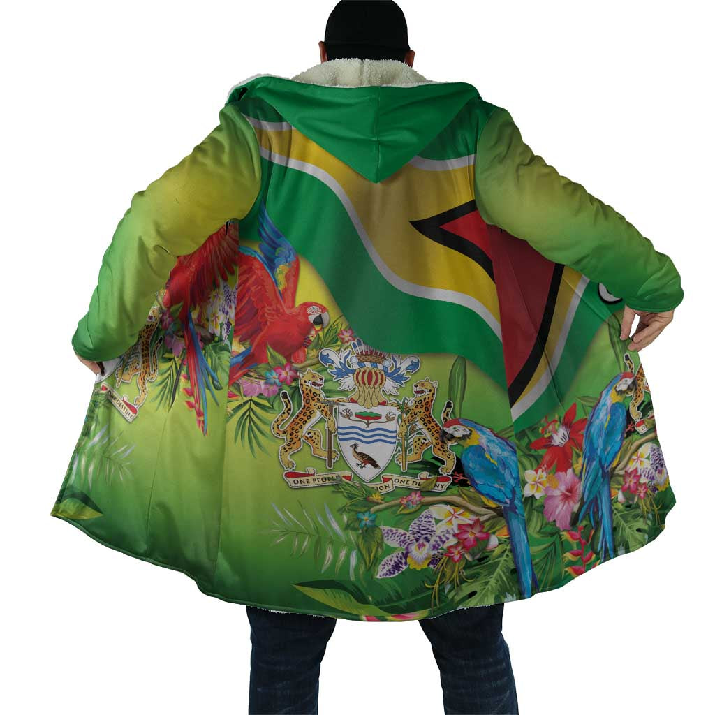 Guyana Republic Day Cloak Happy Mashramani Flag Style