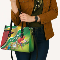 Guyana Republic Day Leather Bag Happy Mashramani Flag Style
