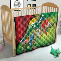 Guyana Republic Day Quilt Happy Mashramani Flag Style