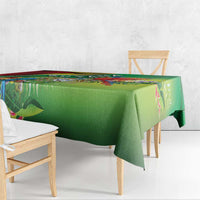 Guyana Republic Day Tablecloth Happy Mashramani Flag Style