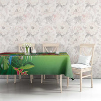 Guyana Republic Day Tablecloth Happy Mashramani Flag Style