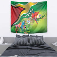Guyana Republic Day Tapestry Happy Mashramani Flag Style