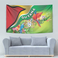 Guyana Republic Day Tapestry Happy Mashramani Flag Style