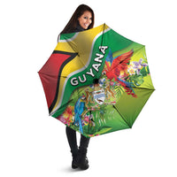 Guyana Republic Day Umbrella Happy Mashramani Flag Style