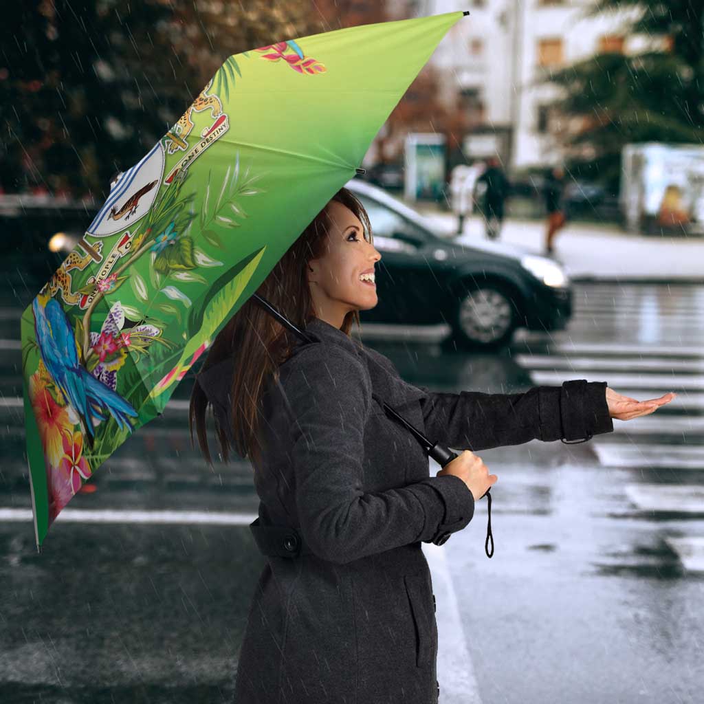 Guyana Republic Day Umbrella Happy Mashramani Flag Style