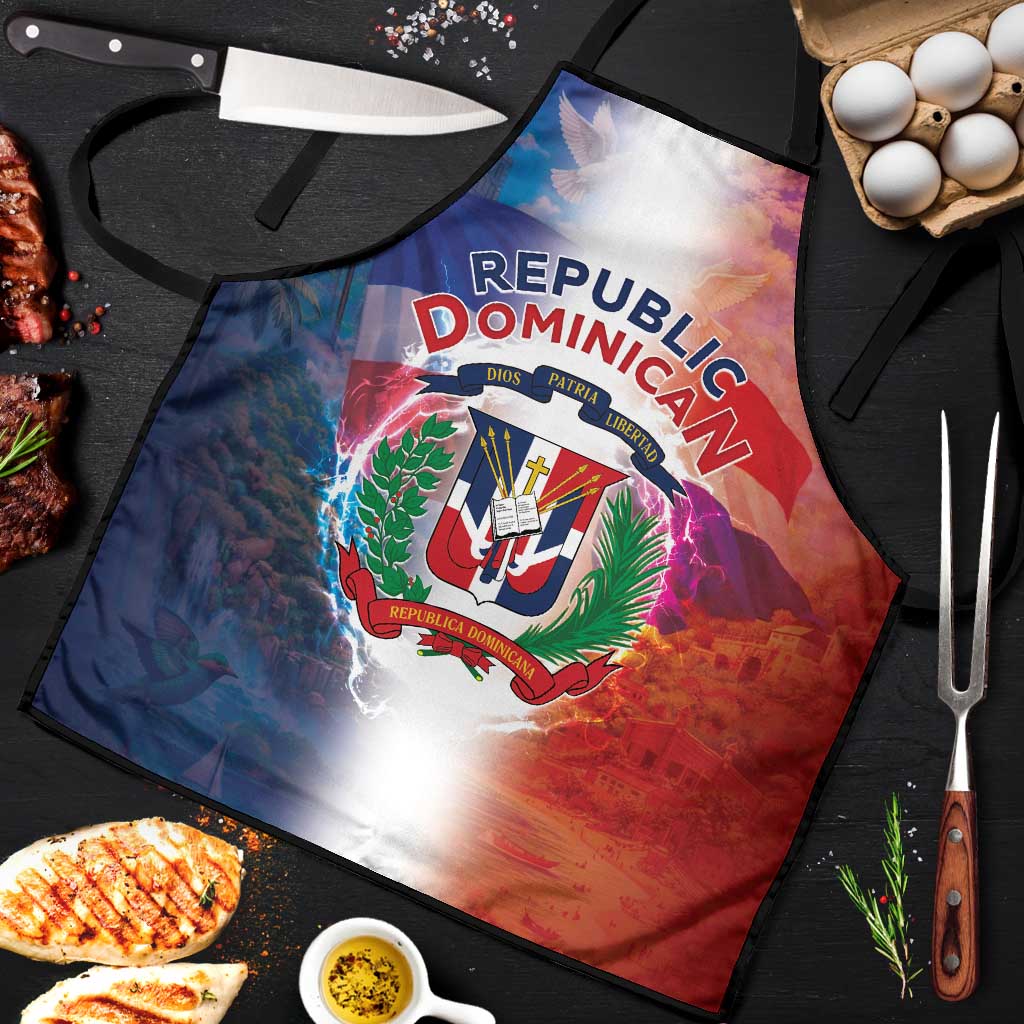 Dominican Republic Apron Happy Independence Day