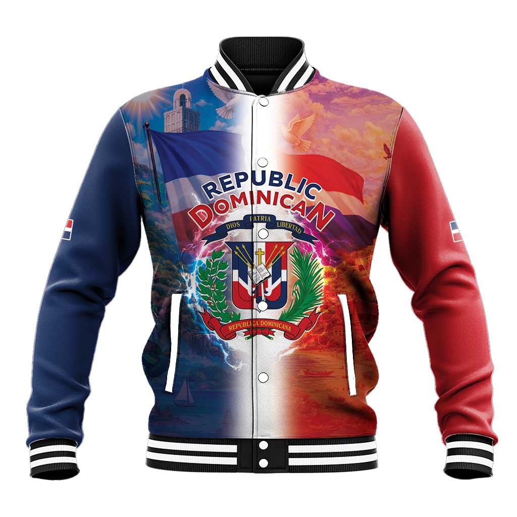 Dominican Republic Baseball Jacket Happy Independence Day