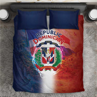 Dominican Republic Bedding Set Happy Independence Day