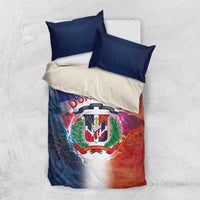 Dominican Republic Bedding Set Happy Independence Day