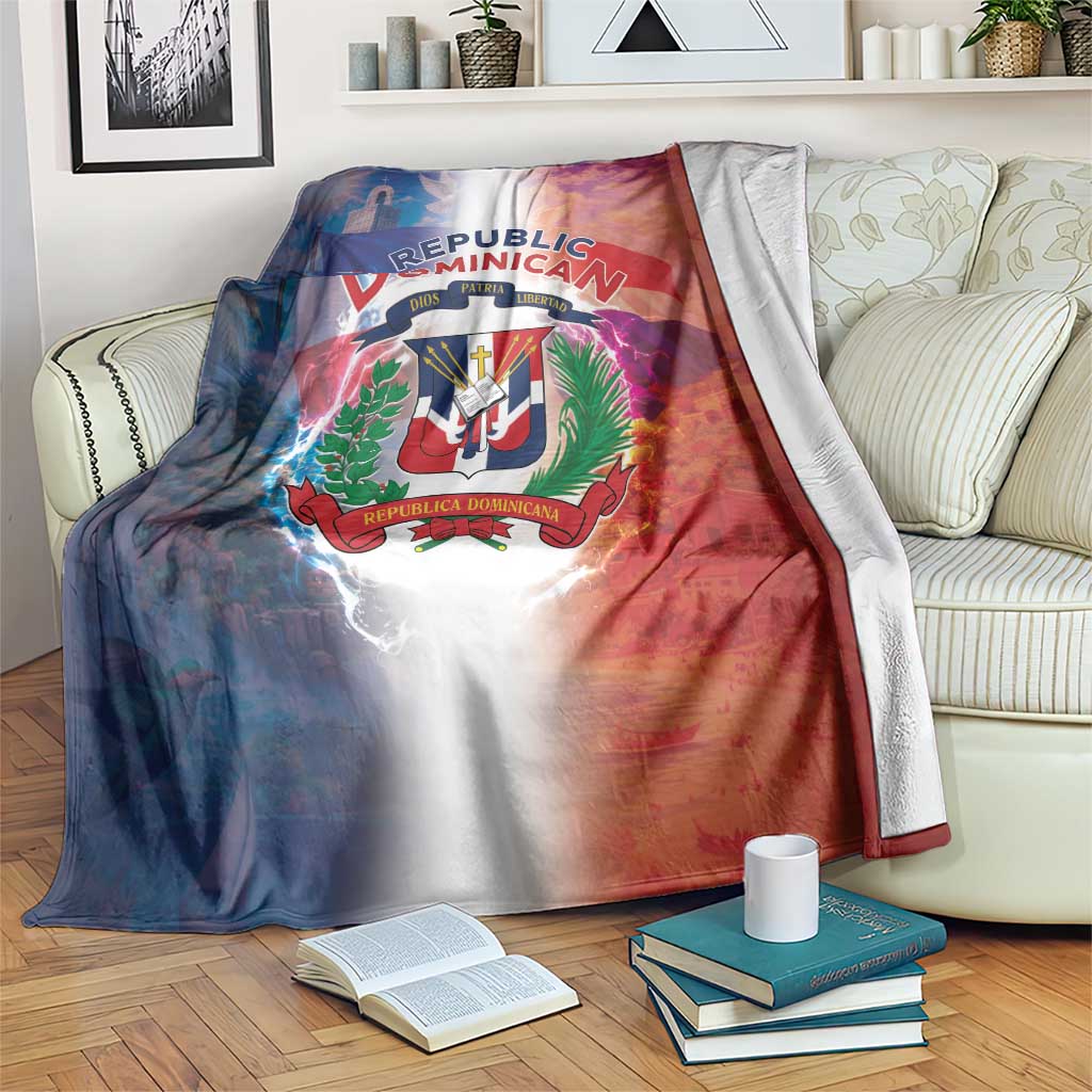 Dominican Republic Blanket Happy Independence Day