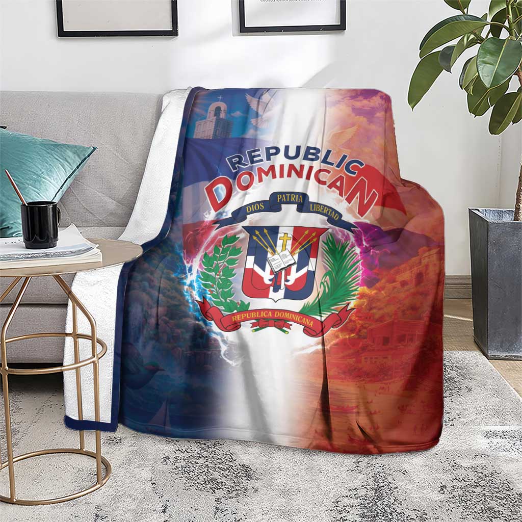 Dominican Republic Blanket Happy Independence Day
