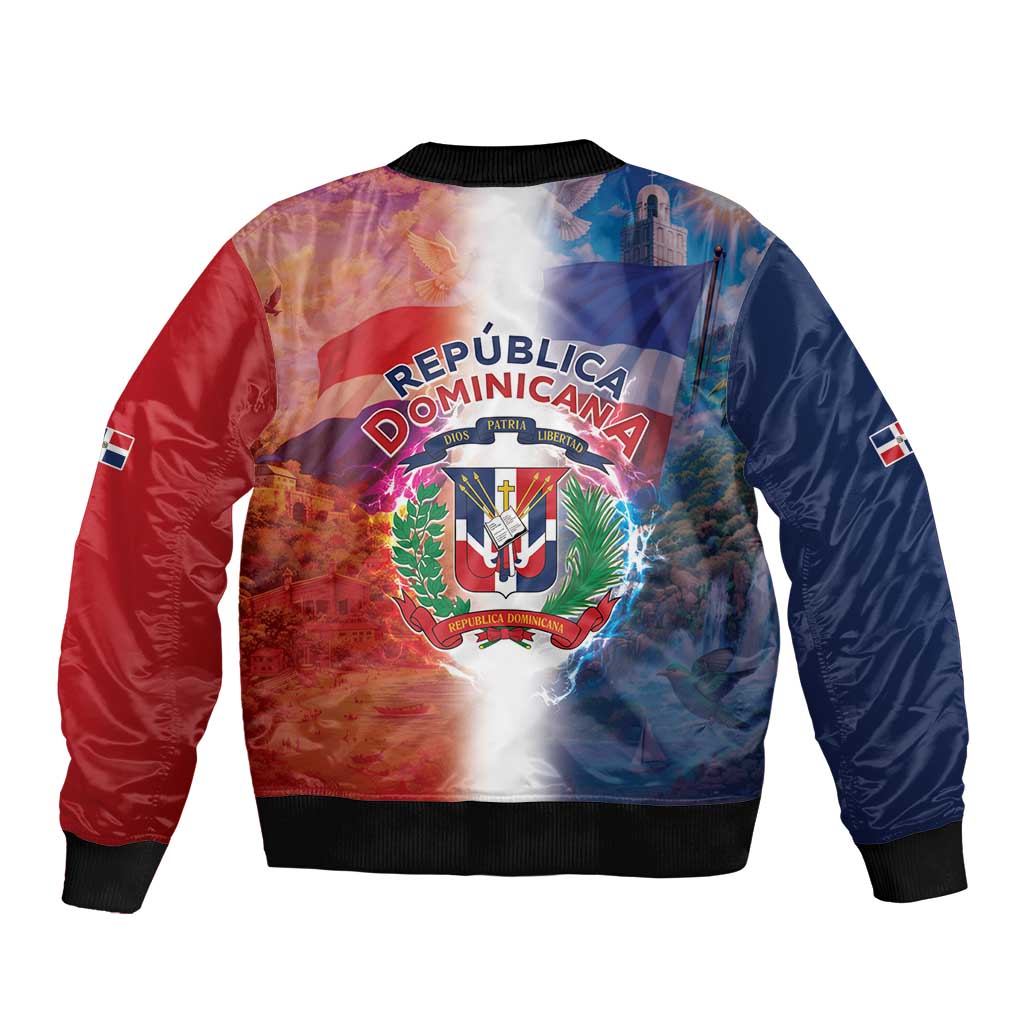 Dominican Republic Bomber Jacket Happy Independence Day