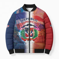 Dominican Republic Bomber Puffer Jacket Happy Independence Day