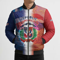 Dominican Republic Bomber Puffer Jacket Happy Independence Day