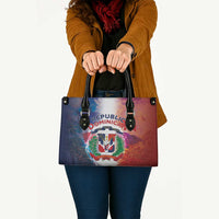 Dominican Republic Leather Bag Happy Independence Day