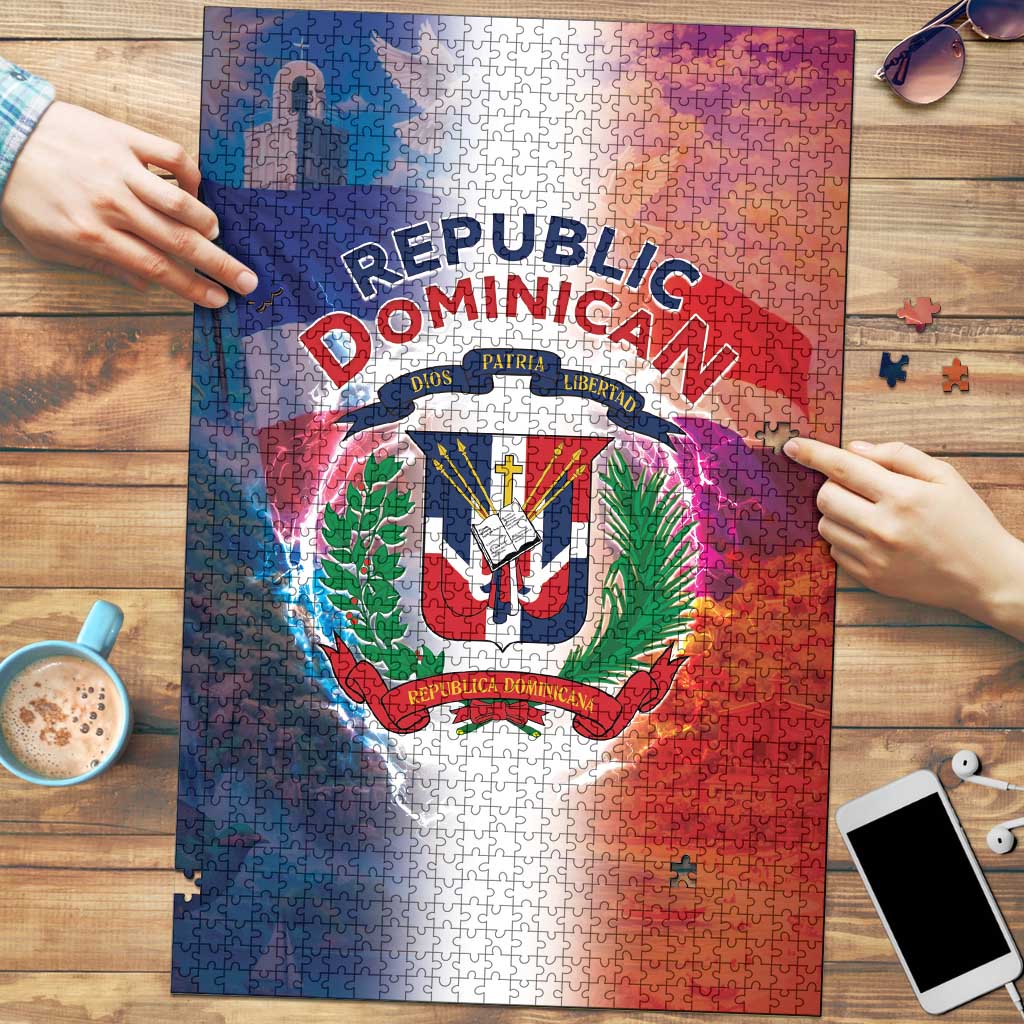 Dominican Republic Puzzle Happy Independence Day