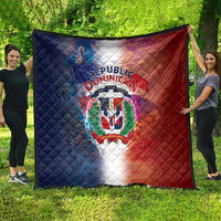 Dominican Republic Quilt Happy Independence Day
