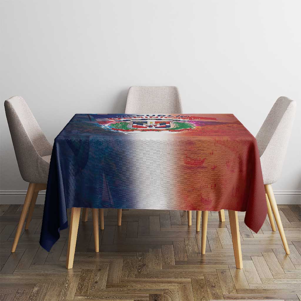Dominican Republic Tablecloth Happy Independence Day
