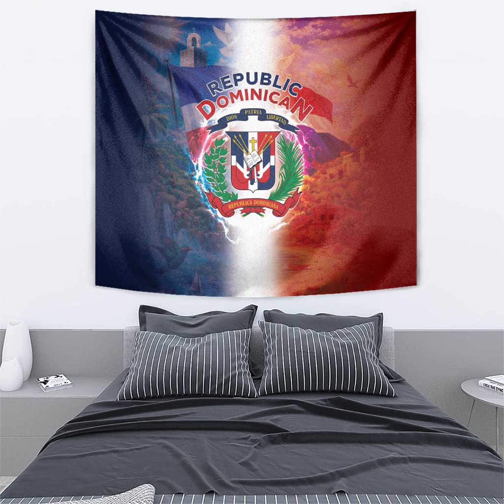 Dominican Republic Tapestry Happy Independence Day