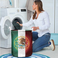 Mexico Aztec Laundry Basket Flag Style