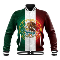 Mexico Aztec Baseball Jacket Flag Style