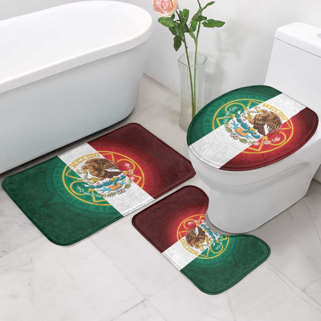 Mexico Aztec Bathroom Set Flag Style