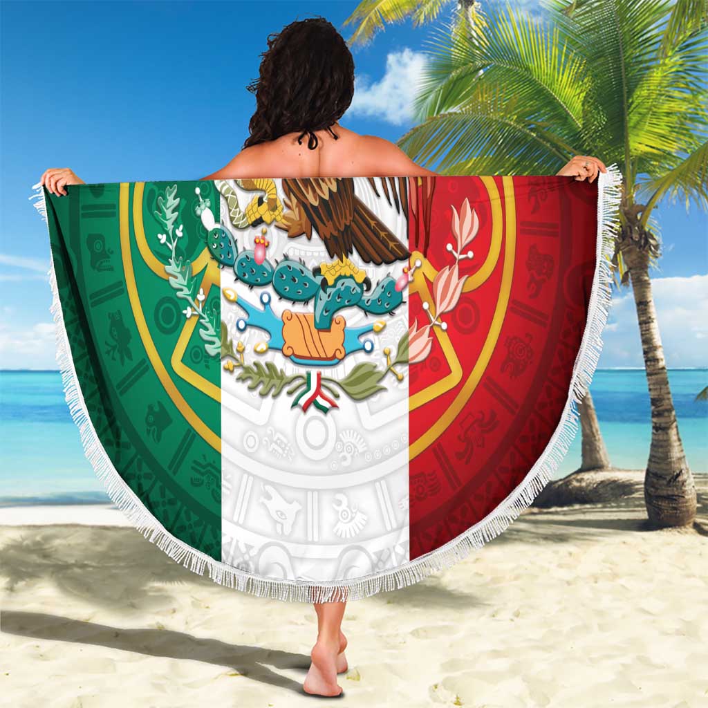 Mexico Aztec Beach Blanket Flag Style