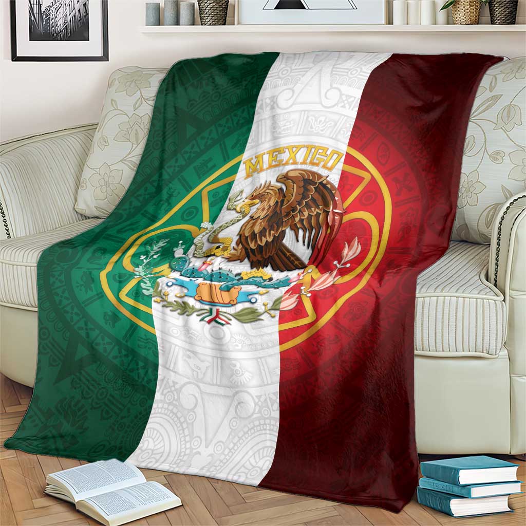 Mexico Aztec Blanket Flag Style