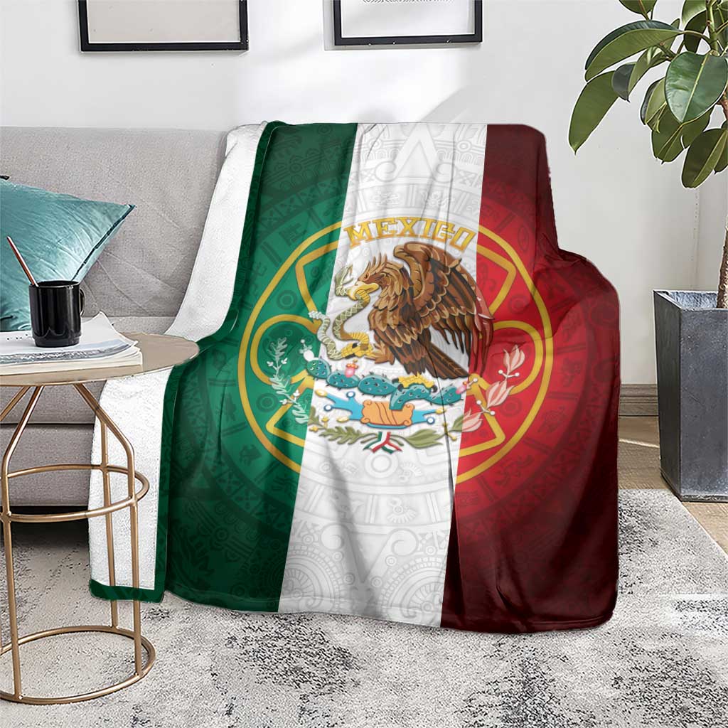 Mexico Aztec Blanket Flag Style