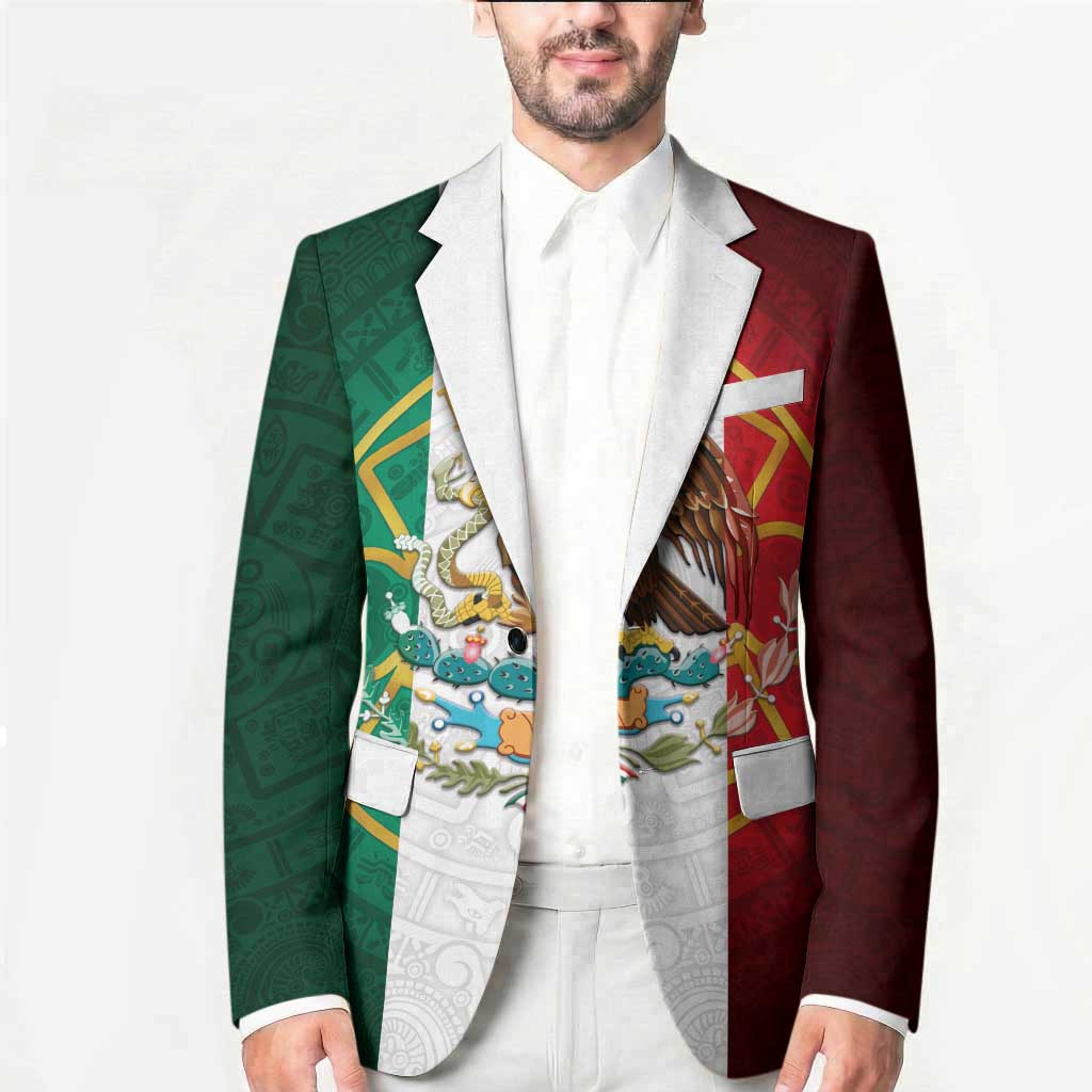 Mexico Aztec Blazer Flag Style