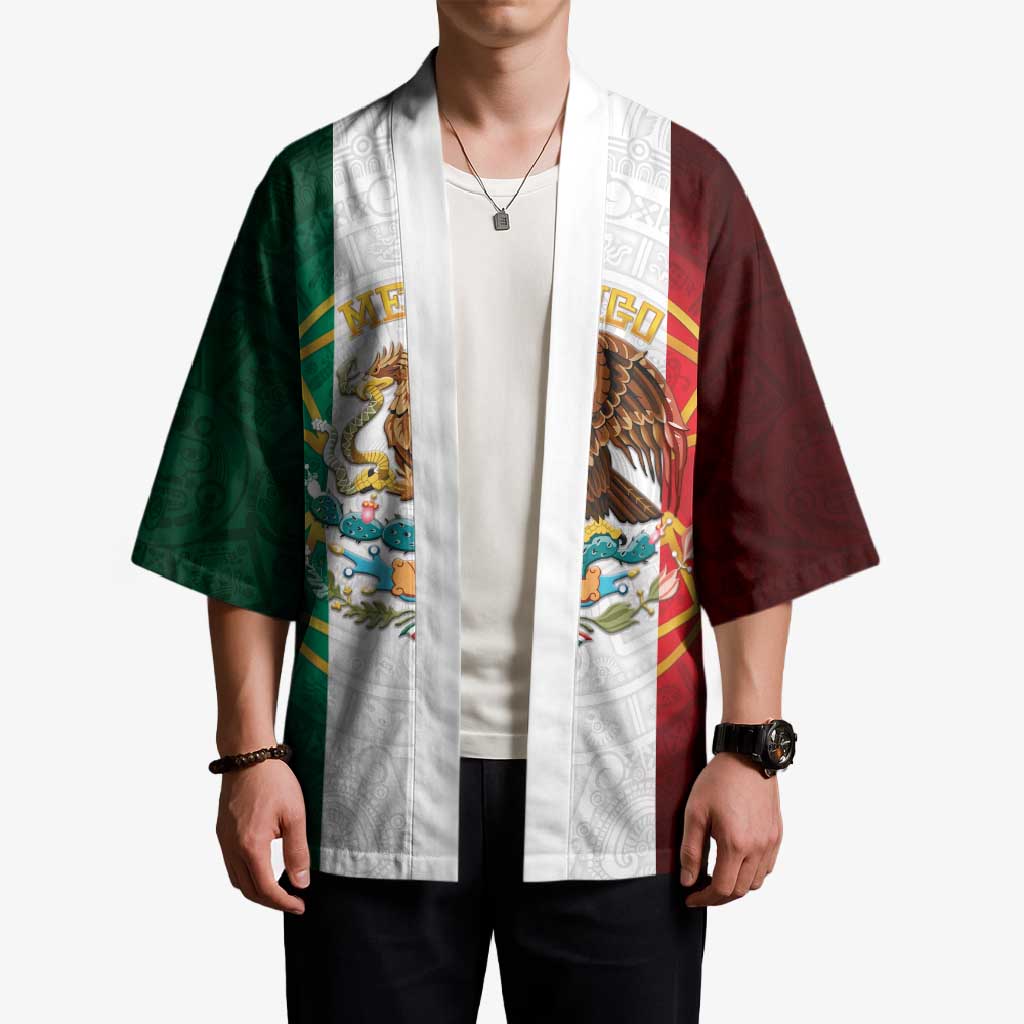 Mexico Aztec Kimono Flag Style