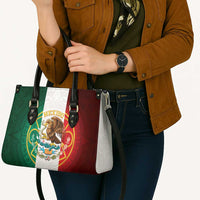 Mexico Aztec Leather Bag Flag Style