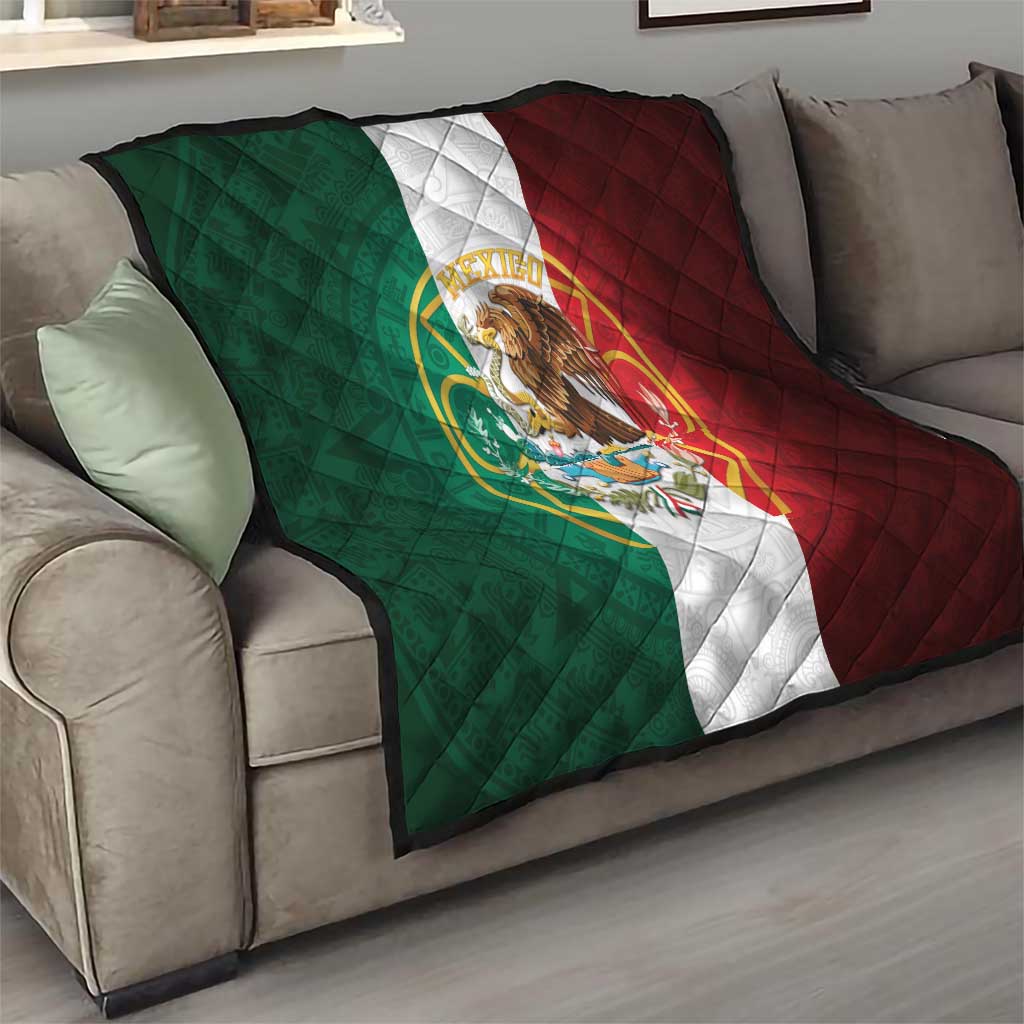 Mexico Aztec Quilt Flag Style