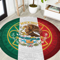 Mexico Aztec Round Carpet Flag Style